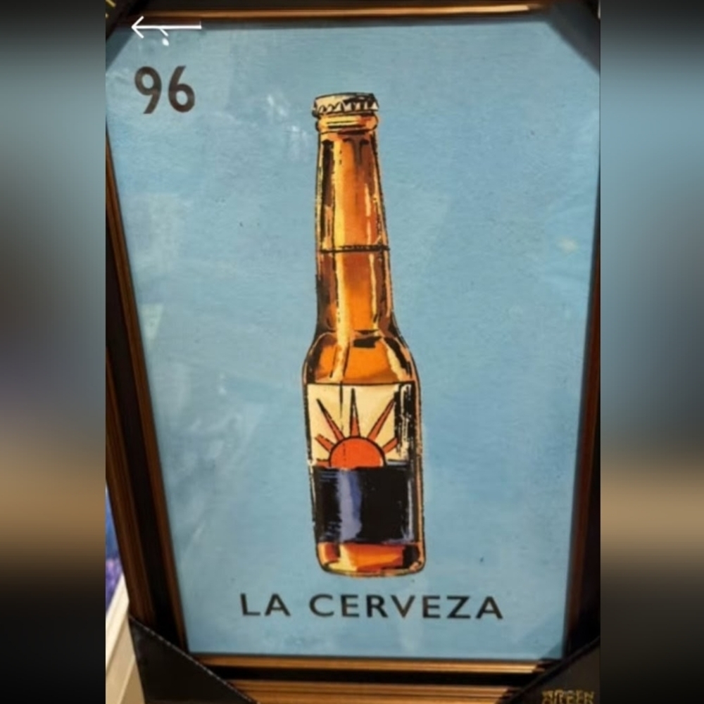 Sapna Shah Loteria La Cerveza Art Print - 12x18